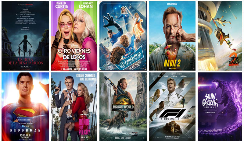 Películas Más Taquilleras De La Semana Del 15 Al 21 De Agosto De 2025 En USA