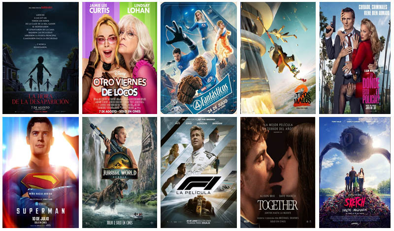 Películas Más Taquilleras De La Semana Del 8 Al 14 De Agosto De 2025 En USA