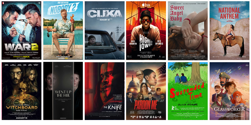 Estrenos en USA agosto 15 2025