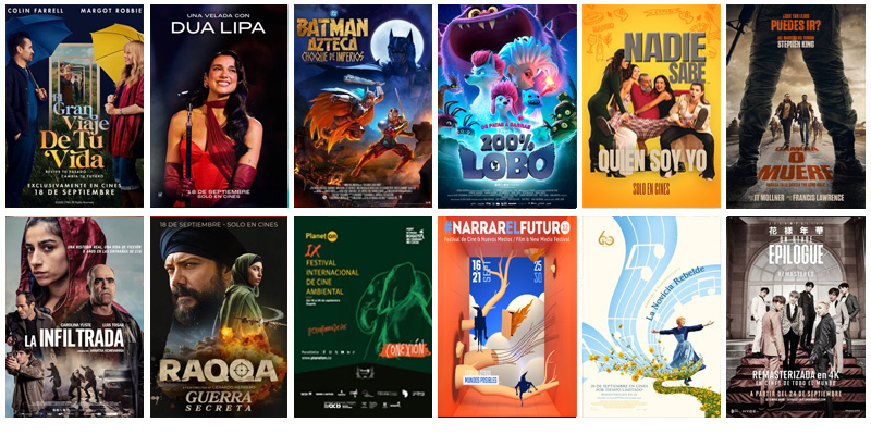 Estrenos en Colombia septiembre 18 del 2025