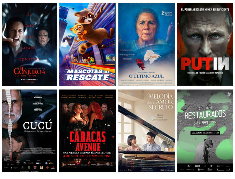 Estrenos en Colombia septiembre 4 del 2025