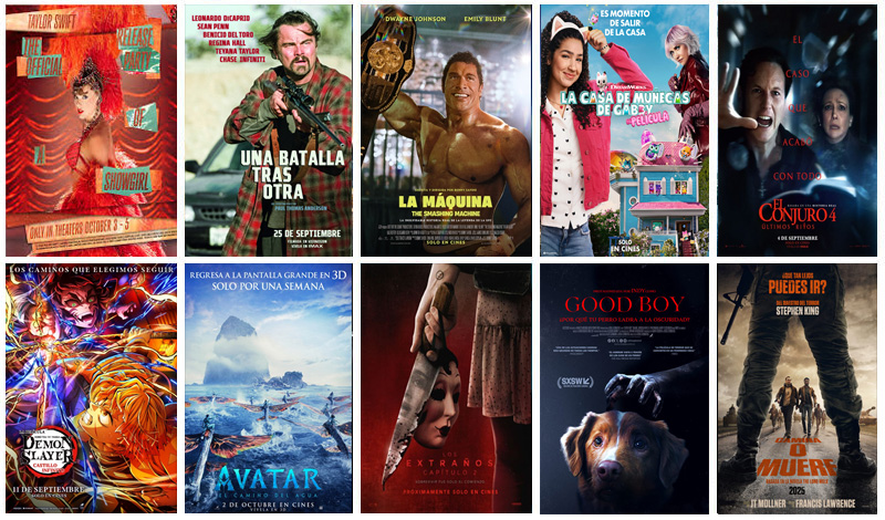Películas Más Taquilleras De La Semana Del 3 Al 9 De Octubre De 2025 En USA