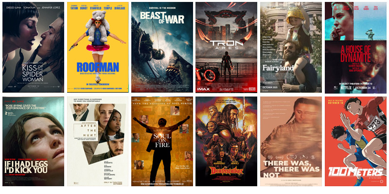 Estrenos en USA octubre 10 2025