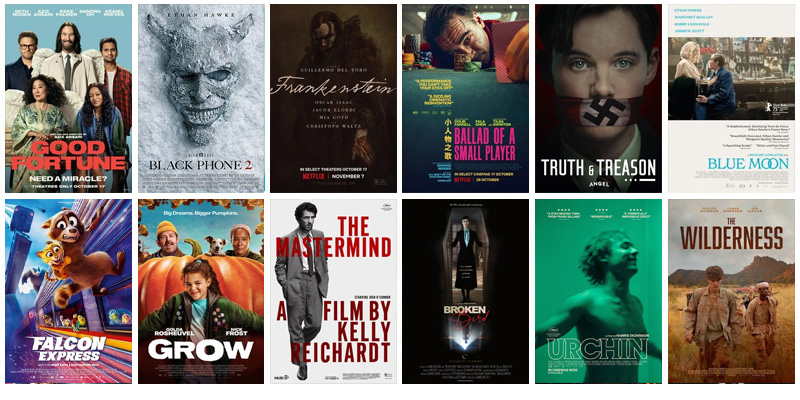 Estrenos en USA octubre 17 2025