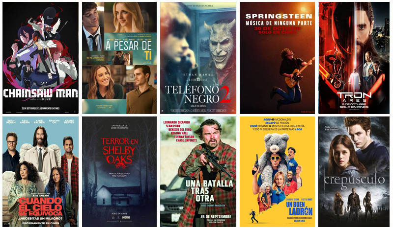 Películas Más Taquilleras De La Semana Del 24 Al 30 De Octubre De 2025 En USA