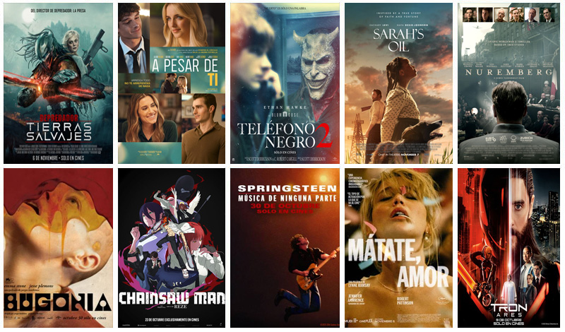 Películas Más Taquilleras De La Semana Del 7 Al 13 De Noviembre De 2025 En USA