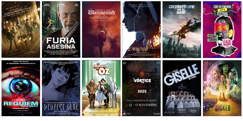 Estrenos en Colombia noviembre 13 del 2025