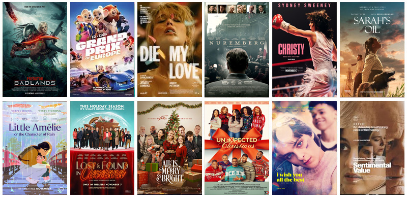 Estrenos en USA noviembre 7 2025