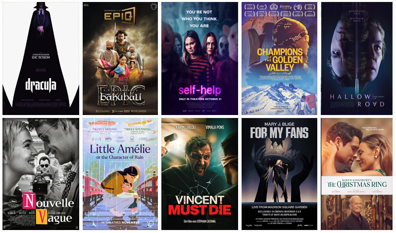 Estrenos en USA octubre 31 2025