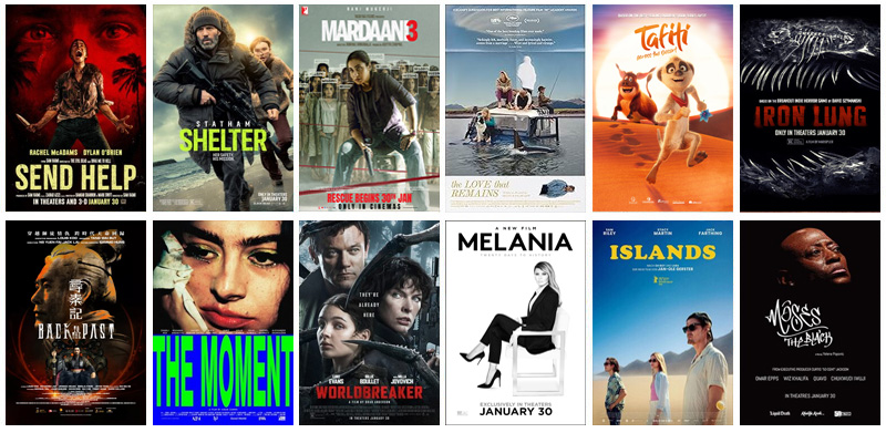 Estrenos en USA enero 30 2026