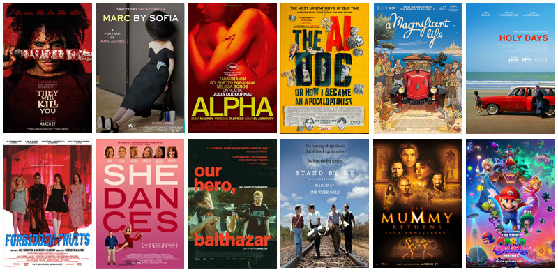 Estrenos en USA marzo 27 2026