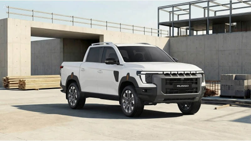 KGM Motors UK anuncia el debut sorpresa de la camioneta Musso de nueva generación en el Salón del Vehículo Comercial antes de su lanzamiento oficial en el Reino Unido