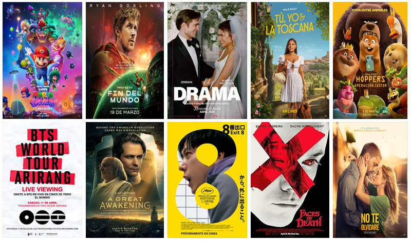 Películas Más Taquilleras De La Semana Del 10 Al 16 De Abril De 2026 En USA