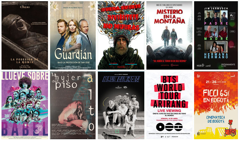 Estrenos en Colombia Abril 16 2026