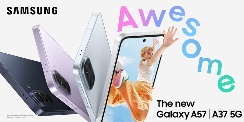 Samsung presenta el Galaxy A57 5G y el Galaxy A37 5G