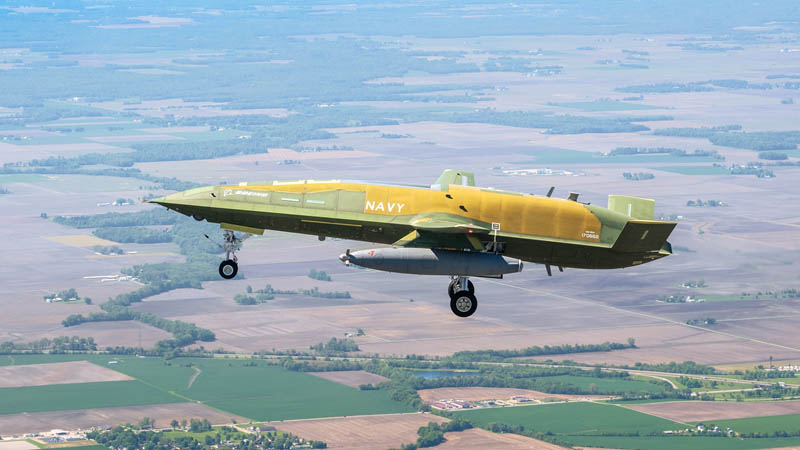 Boeing, EE. UU. La Marina logra un vuelo de prueba MQ-25A exitoso