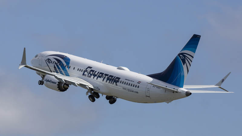 EgyptAir recibe el primer avión Boeing 737 MAX