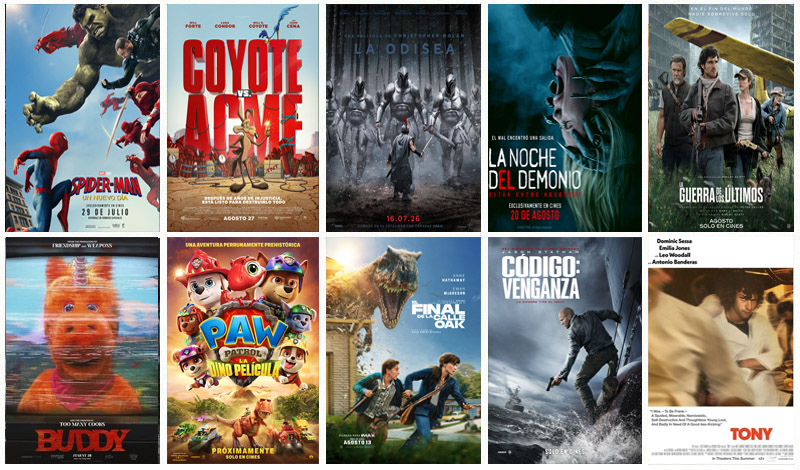 Películas Más Taquilleras De La Semana Del 28 De Agosto Al 3 De Septiembre De 2026 En USA
